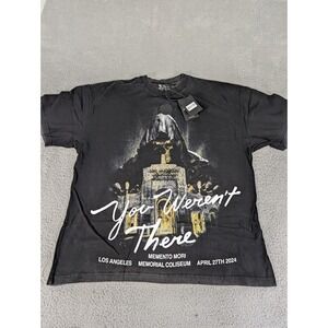 Darc Sport Shirt Mens XL Vintage Black Memento Mori You Weren't There Tour 2024‎